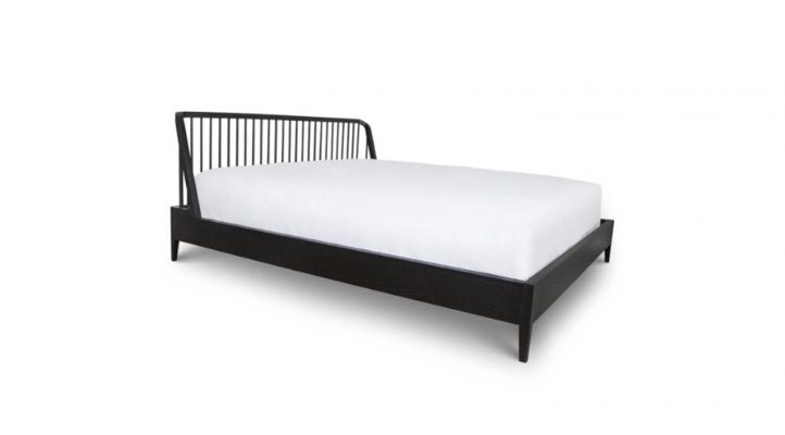 Irving Queen Bed- Black-6