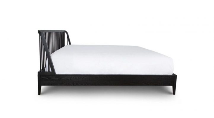 Irving Queen Bed- Black-7