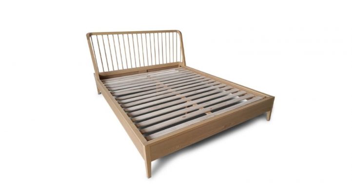 Irving Queen Bed- Natural