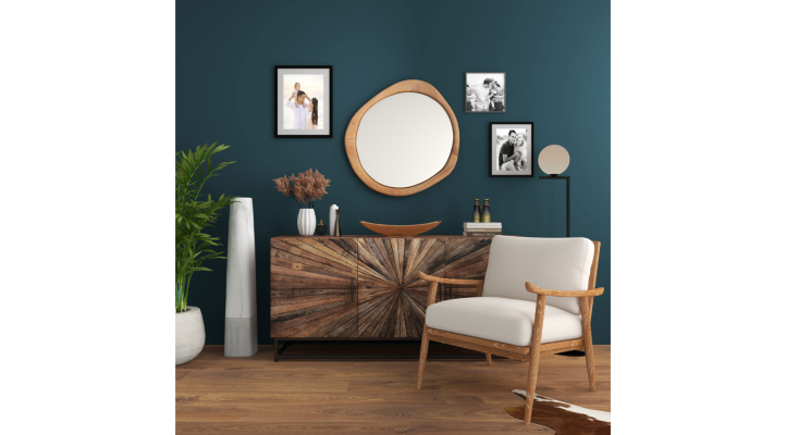 Serafina Wood Mirror