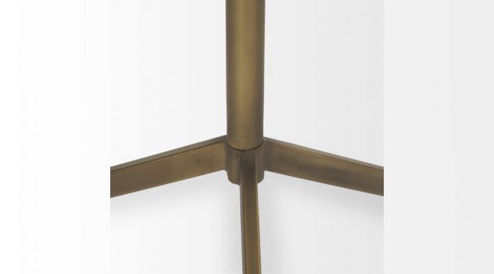 Serre Accent Table- Gold Metal-6