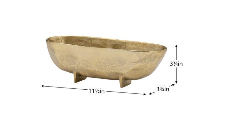 Talua 11.5L_ Gold Boat Bowl-4