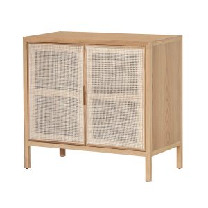 Rattan Small Sideboard