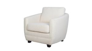 Baltimore Club Chair- Boucle Cream