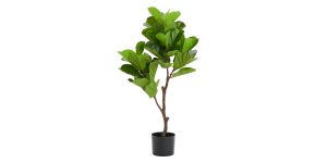 Fiddleleaf Tree 41h” Potted Faux Plant