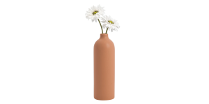 Komi 11h Ceramic Bottle Vase - Terracotta (3)