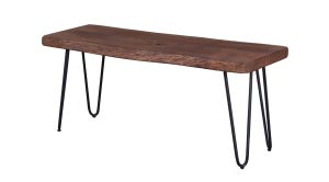 Earthen Bench Matte Brown