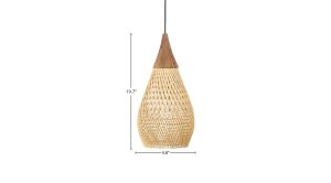 D Bodhi Horn Pendant Small – Natural