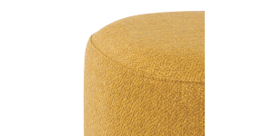 Pender Pin Leg Ashton Weave Upholstery Ottoman Stool - Goldenrod (7)