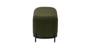 Pender Pin Leg Ashton Weave Upholstery Short Bench - Hunter Green (4)