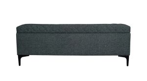 Rizzle Storage Bench Charcoal