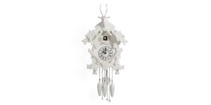 Village 36h” White Cuckoo Clock