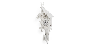 Village 36h White Cuckoo Clock (5)