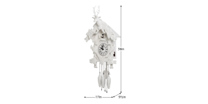 Village 36h” White Cuckoo Clock