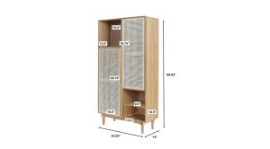 Kane Bookcase Natural