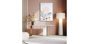 Blush Blossom II, Hand Painted Giclee (4)