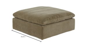 Clay Ottoman Performance Fabric- Desert Sage (7)