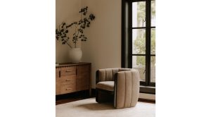 Francis Accent Chair Taupe (2)