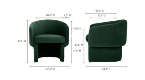 Franco Chair- Dark Green (8)