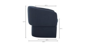 Franco Chair- Dark Indigo