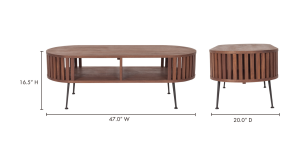 Henrich Coffee Table- Light Brown (4)