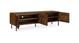 Lincoln Media Cabinet Brown