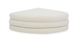 Lowtide Curved Ottoman- White (3)