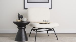 Nora Accent Chair Charcoal