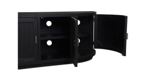 Nicola Media Cabinet- Black