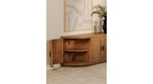 Nicola Media Cabinet- Natural