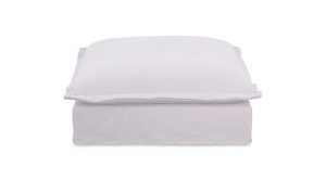 Olivia Ottoman Performance Fabric- White (3)