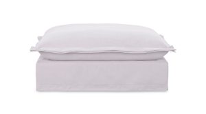 Olivia Ottoman Performance Fabric- White (5)