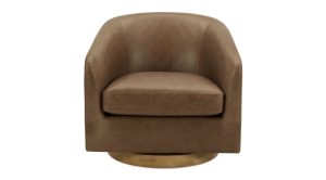 Oscy Leather Swivel Chair (10)