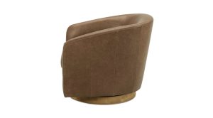 Oscy Leather Swivel Chair (4)