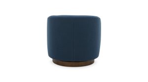 Oscy Swivel Chair- Dark Atlantic