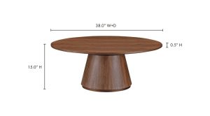 Otago Coffee Table- Walnut