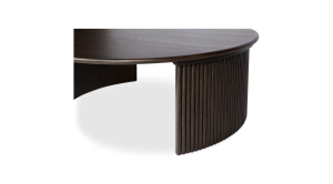 PENNY COFFEE TABLE LARGE DARK BROWN