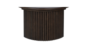 PENNY COFFEE TABLE SMALL DARK BROWN