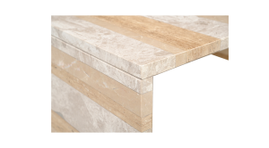 Rosa Coffee Table- Mixed Marble (3)