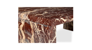 Rosa Coffee Table- Rosso Levanto Marble (2)