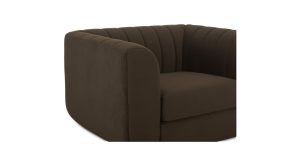 Rosy Lounge Chair- Dark Brown (6)