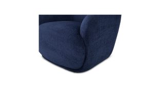 STEVIE LOUNGE CHAIR- NAVY (1)