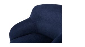 STEVIE LOUNGE CHAIR- NAVY (2)