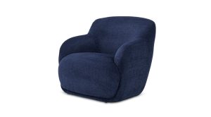 STEVIE LOUNGE CHAIR- NAVY (3)