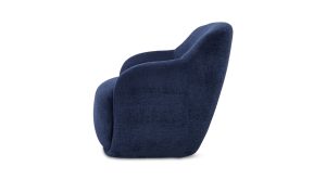 STEVIE LOUNGE CHAIR- NAVY (4)