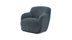 Stevie Lounge Chair- Slate Blue (1)