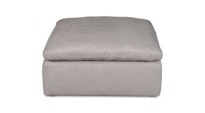 Terra Ottoman- Light Grey