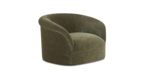 Thora Lounge Chair- Dark Green (2)