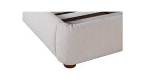 COLIN KING BED- BEIGE