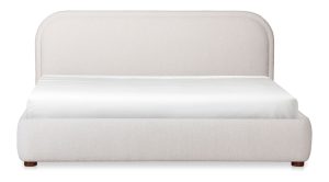 COLIN KING BED- BEIGE